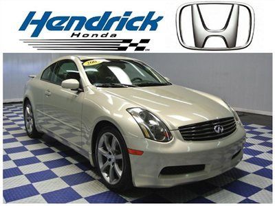 2005 infiniti g35 coupe - auto - new brakes - warranty - sunroof - cd changer