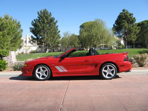 1997 saleen budget rent a car 97-08b 4.6l, 5 speed ford mustang
