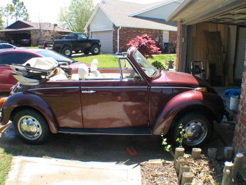 1978 vw beetle convertible champagne ii edition