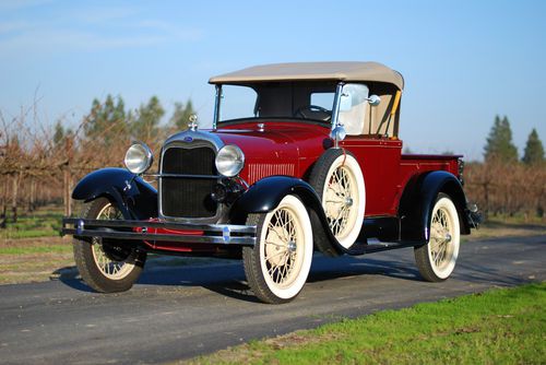 1928 ford model a convertible pickup