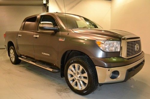 Toyota tundra  limited 4x4 v8 5.7l navigation dvd heated leather keyless 1 owner