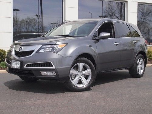 Mdx w/ tech navigation package - carfax certified showroom new condition 70+pics