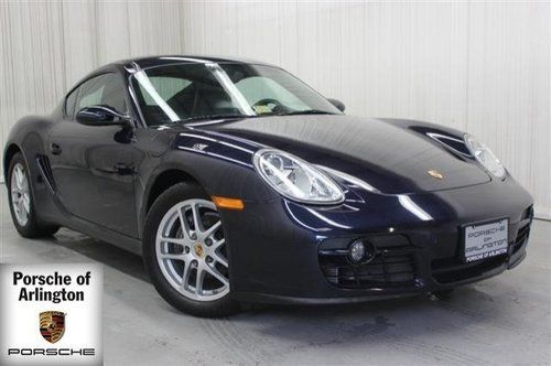 2007 cayman blue black leather  heated front seats tuned suspension 18' cayman