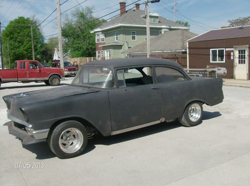 1956 chevrolet 2 door sedan gasser ratrod hotrod