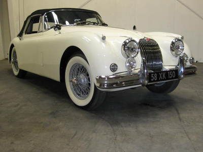 1957 jaguar  xk150 drophead coupe convertible very early production