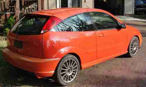 Vehicle Vin Number >> Sell used 2003 Ford Focus SVT Comp Orange in East ... Vehicle Vin Number >> Sell used 2003 Ford Focus SVT Comp Orange in East ...