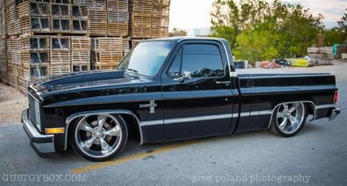 1981 chevrolet silverado c10 pro touring classic pick up truck staggered coys