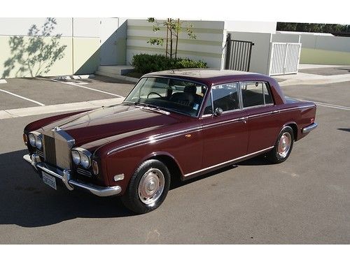 1971 rolls royce silver shadow rhd with only 48000 miles! rust free! low reserve