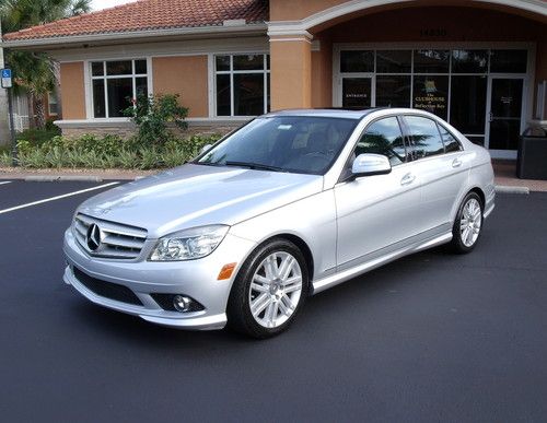 2009 mercedes-benz c300 sport, automatic, desirable color combo, new tires