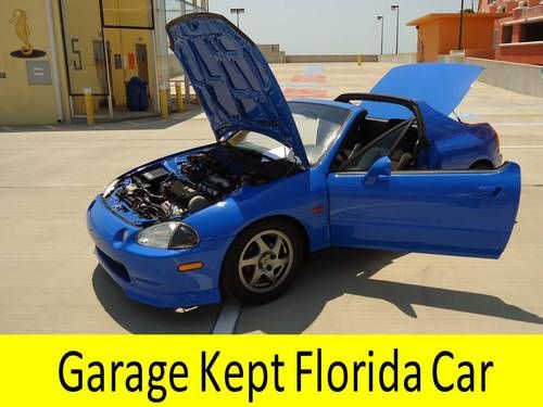 1995 honda civic del sol painted cr s2000 apex blue 40+ pictures