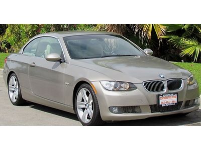 2007 bmw 335i convertible premium/sport package/keyless-go clean one owner