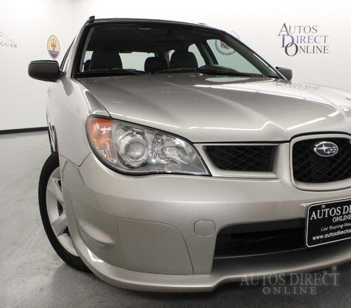 We finance 06 impreza wgn awd one owner cd stereo low miles cloth bucket seats
