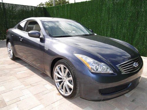 08 infinity g37 navigation automatic very clean loaded heated seats florida