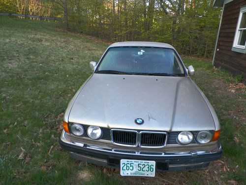 1989 bmw 750il base sedan 4-door 10 cyl - low original miles 117k or best offer