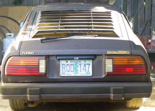 1983 datsun 280zx turbo 5 speed t -top hatchback 2 owner car no reserve bid buy