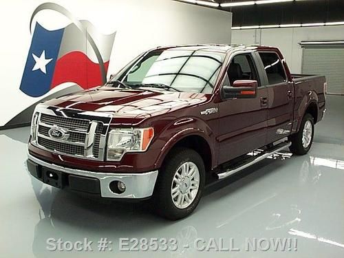 2010 ford f150 lariat crew heated leather sidesteps 41k texas direct auto