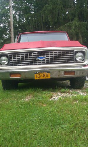 1972 chevy c-10 step side with new 350,new built 700 r4 trans