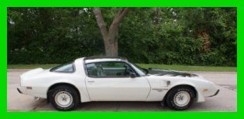 1980 trans am ta turbo pace car white original engine watch our video!