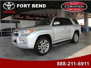 2011 toyota 4runner v6 limited bluetooth leather moonroof navigation certified