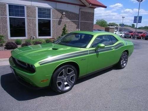2011 dodge challenger r/t classic-sunroof-green with envy group-20in wheels-hemi
