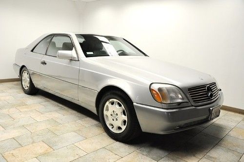1995 mercedes-benz s500 coupe only 42k 1-owner ext warranty