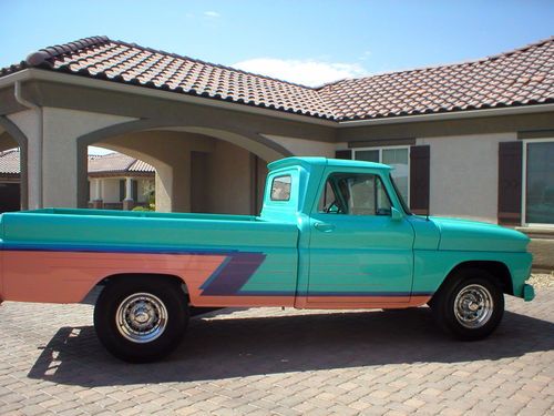 1965 chevy c-20 hot rod classic truck mild custom nice street ride head turner