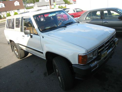 1986 toyota 4 runner - 4x4 - convertible - no accidents