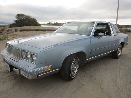 1985 cutlass supreme brougham ~clean rust free california car!~ low miles!