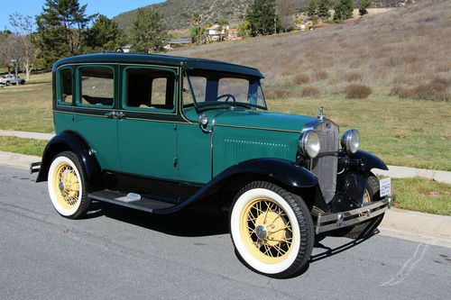 1930 ford model a murray fordor sedan