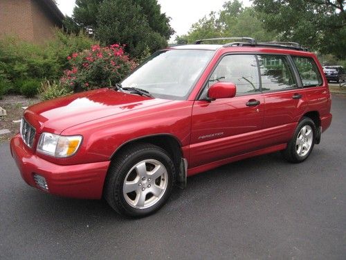2001 subaru forester s awd low miles looks and runs 100%