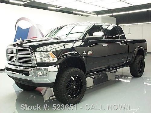 2011 dodge ram 2500 laramie mega diesel 4x4 lifted nav! texas direct auto