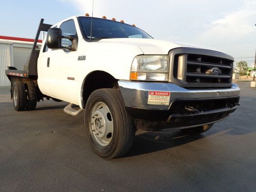 2  owner tx rust free 03 ford f550 diesel 4x4 auto ext cab low mlies 182k