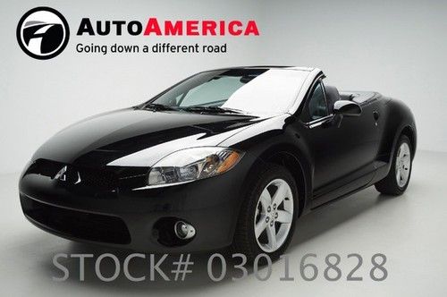 8k low miles 2007 mitsubishi eclipse gt convertible certified nicest around