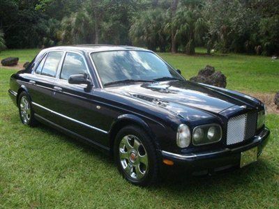 2000 bentely arnage red label,carfax certified,service record,low miles,nice,nr