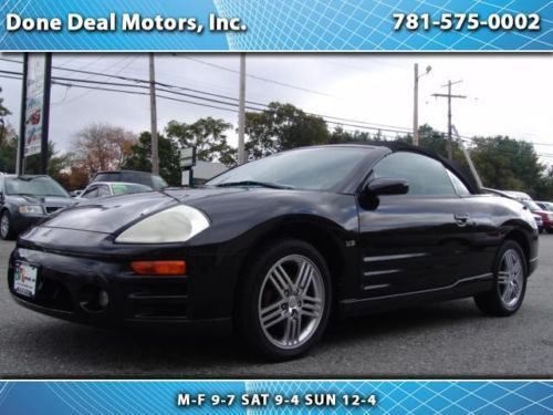 2003 mitsubishi eclipse gts spider with 108000 miles manual transmission full