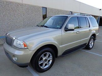2004 lincoln aviator luxury 2wd-moonroof-third row seating-carfax certified