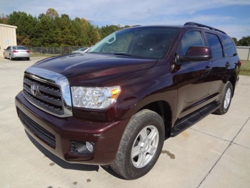 Repairable not salvage 12 toyota sequoia sr5 sunroof low reserve clean 35k