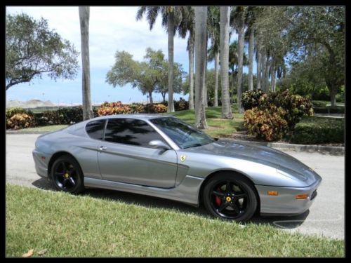 02 456m gta recent $5k service! scuderia shields, daytona seats, v12 engine fl