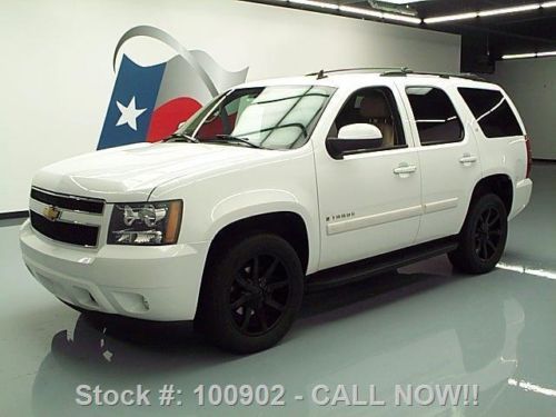 2007 chevy tahoe lt3 4x4 7 pass htd leather 20&#039;s 48k mi texas direct auto