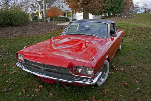 1966 ford thunderbird landau **will ship worldwide** 390 big block** new paint