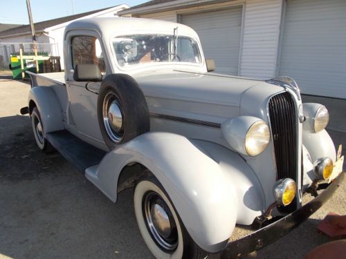 1937 plymouth pickup truck....