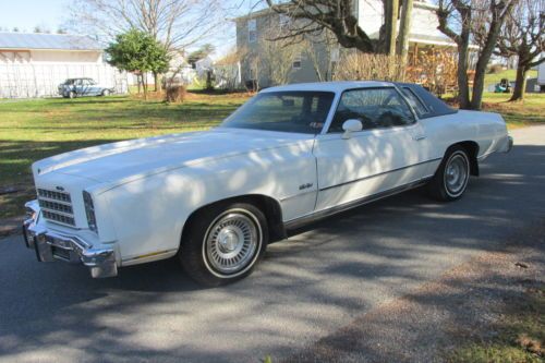 1976 monte carlo one owner