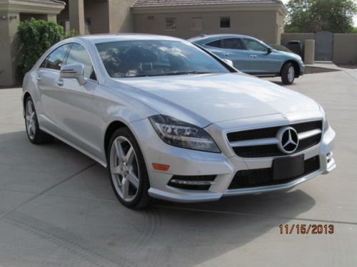 2013 mercedes cls550 brand new car 750 miles msrp $82745 save $10700 from new