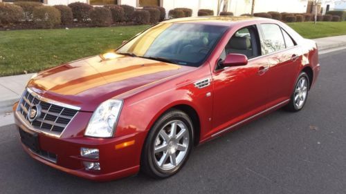 2008 cadillac sts - 4.6l v8, navigation, bose system, sunroof, low miles!