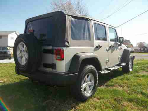 Sell used * NO RESERVE * 2007 Jeep Wrangler Unlimited X Sport Utility 4WD 4x4 4-Door in Alliance