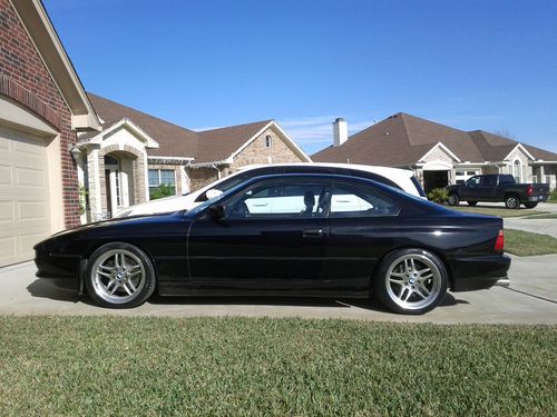 1991 bmw 850i base coupe 2-door 5.0l 6-speed manual