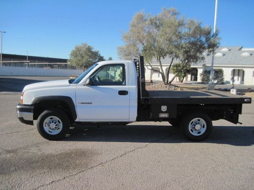2007 chevy 2500hd 8' flatbed
