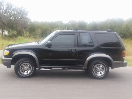 2000 ford explorer sporty and solid .  2dr fun to drive vehicle and road ready