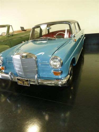 1962 mercedes-benz 190 fintail - complete restoration