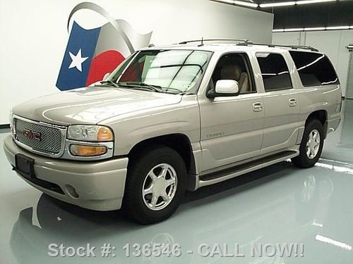 2004 gmc yukon denali awd 7pass htd leather nav dvd tow texas direct auto